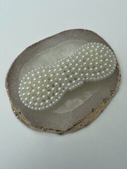 Haarclip Pin up pearls