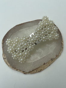 Haarclip Pin up pearls